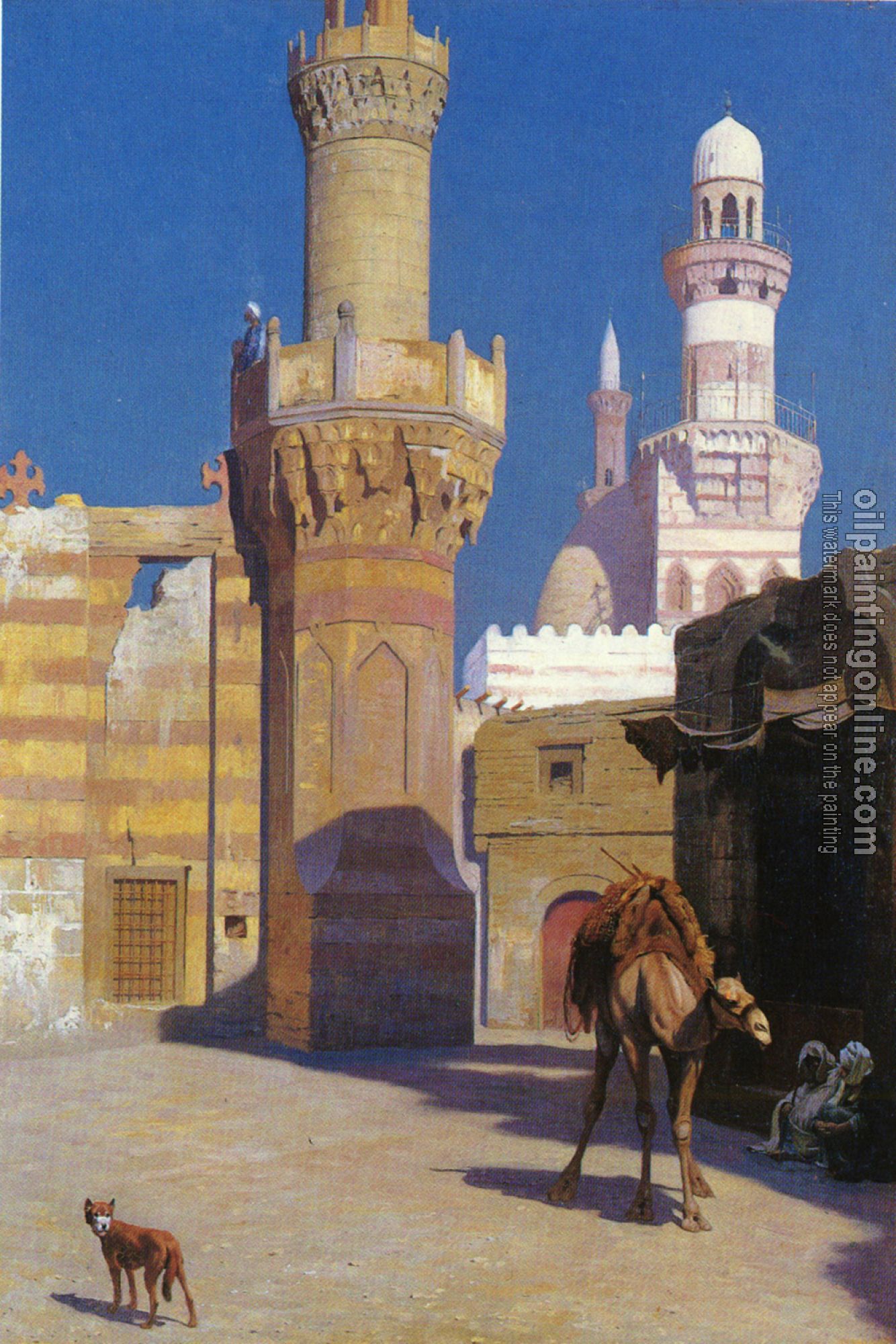 Gerome, Jean-Leon - arab oil painting